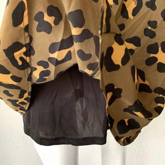 Show Me Your Mumu Bella Leopard Tank Mini Dress Sz M - Picture 7 of 8